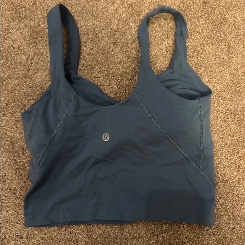 lululemon athletica Align Blue Sports Bra